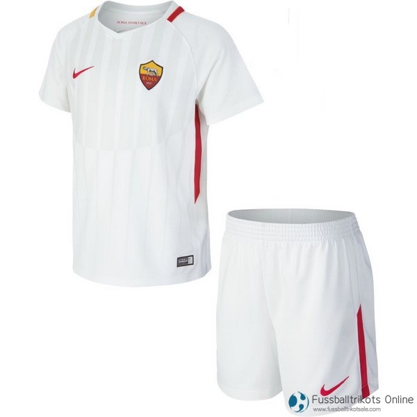 AS Roma Trikot Kinder Auswarts 2017-18 Fussballtrikots Günstig